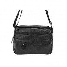 Чоловічий шкіряний месенджер Borsa Leather m1t823-black