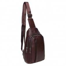 Мужской кожаный рюкзак Keizer K12096-brown