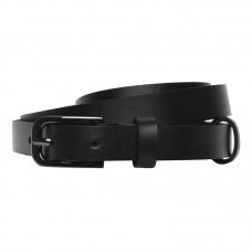 Жіночий вузький шкіряний ремінь Borsa Leather 100v1genw14