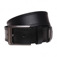 Широкий чоловічий шкіряний ремінь Borsa Leather 125v1gen54