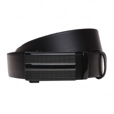 Шкіряний ремінь з пряжкою автомат Borsa Leather 115v1genav9
