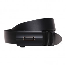 Кожаный ремень с пряжкой автомат Borsa Leather v1genav10