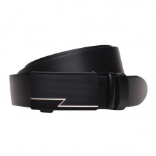 Кожаный ремень с пряжкой автомат Borsa Leather v1genav12
