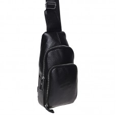 Чоловічий шкіряний рюкзак Borsa Leather K15058-black