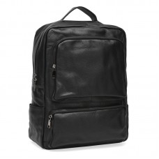 Мужской кожаный рюкзак Keizer K1544-black