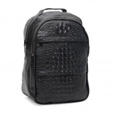 Чоловічий шкіряний рюкзак Borsa Leather k1333-black