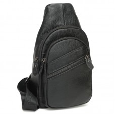 Мужской кожаный рюкзак Keizer K11808-black
