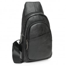 Чоловік шкіряний рюкзак Keizer K16802-black