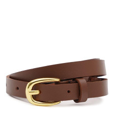 Женский кожаный ремень Borsa Leather 100v1genw47light-brown