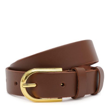 Женский кожаный ремень Borsa Leather 100v1genw51light-brown