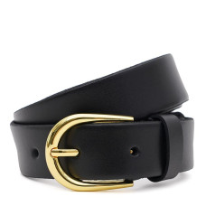 Женский кожаный ремень Borsa Leather 100v1genw52-black