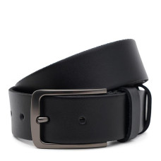 Чоловічий шкіряний ремінь Borsa Leather 115v1fx92-black