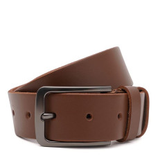 Чоловічий шкіряний ремінь Borsa Leather 115v1fx94light-brown