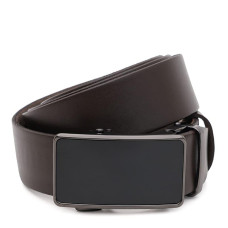 Чоловічий шкіряний ремінь Borsa Leather 115v1genav43-brown