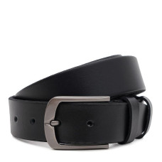 Чоловічий шкіряний ремінь Borsa Leather 150v1fx95-black
