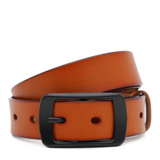 Женский кожаный ремень Borsa Leather CV1ZK-001g-ginger
