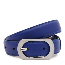 Жіночий шкіряний ремінь Borsa Leather CV1ZK-102n-navy