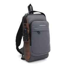 Сумка-слинг мужская Monsen C1BLH626gr-gray