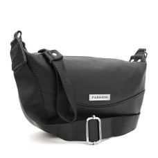 Жіноча шкіряна сумка Borsa Leather K12242bl-black
