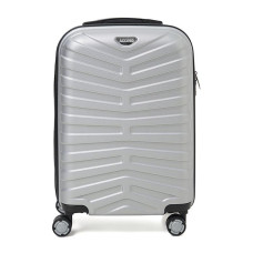 Чемодан маленький 4 колеса Ricco Grande T15002silver-M