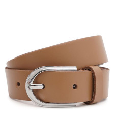 Женский кожаный ремень Borsa Leather 100v1genw84-caramel
