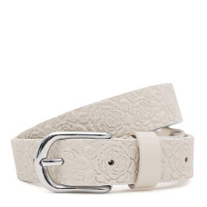 Женский кожаный ремень Borsa Leather 100v1genw88-c.beige