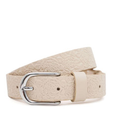 Женский кожаный ремень Borsa Leather 100v1genw89-h.beige