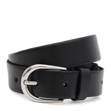 Женский кожаный ремень Borsa Leather 100v1genw95-black
