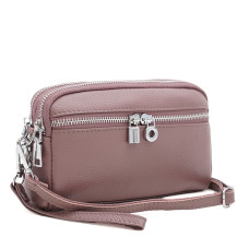 Женская кожаная сумка Borsa Leather K11668v-violet