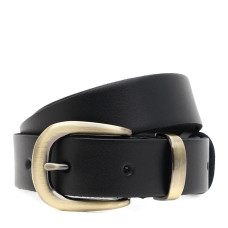 Женский кожаный ремень Borsa Leather 100b1genw138-black