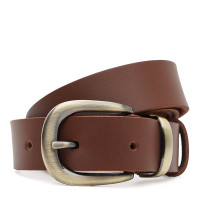 Женский кожаный ремень Borsa Leather 100b1genw146-l.brown