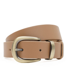 Женский кожаный ремень Borsa Leather 100b1genw158-caramel