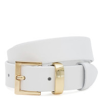 Женский кожаный ремень Borsa Leather 100g1genw131-white