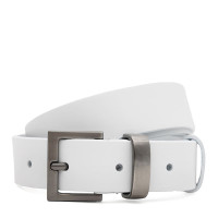 Женский кожаный ремень Borsa Leather 100s1genw132-white