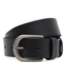 Жіночий шкіряний ремінь Borsa Leather 100v1genw103-black