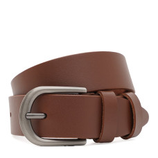 Жіночий шкіряний ремінь Borsa Leather 100v1genw105-l.brown