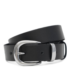 Женский кожаный ремень Borsa Leather 100x1genw137-black
