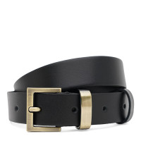 Женский кожаный ремень Borsa Leather 110b1genw114-black