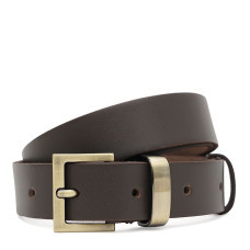 Жіночий шкіряний ремінь Borsa Leather 110b1genw119-brown