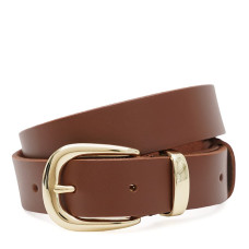 Жіночий шкіряний ремінь Borsa Leather 110g1genw147-l.brown