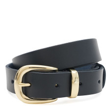 Жіночий шкіряний ремінь Borsa Leather 110g1genw151-navy