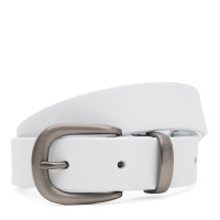 Женский кожаный ремень Borsa Leather 110s1genw156-white