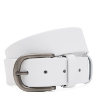 Женский кожаный ремень Borsa Leather 110v1genw112-white