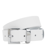 Женский кожаный ремень Borsa Leather 110x1genw129-white
