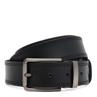 Мужской кожаный ремень Borsa Leather 125v1fx108-black