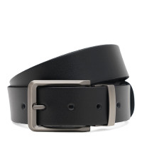 Мужской кожаный ремень Borsa Leather 125v1fx109-black