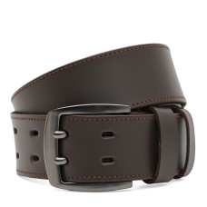 Чоловічий шкіряний ремінь Borsa Leather 125v1fx116-brown