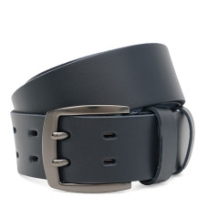 Чоловічий шкіряний ремінь Borsa Leather 125v1fx118-navy