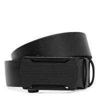 Мужской кожаный ремень Borsa Leather 125v1genav45-black