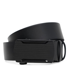 Чоловічий шкіряний ремінь Borsa Leather 125v1genav45-black